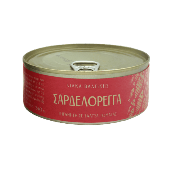 Sprotte (Sardelloregga) in Tomatensoße (240g) Kesidis - Araxxon